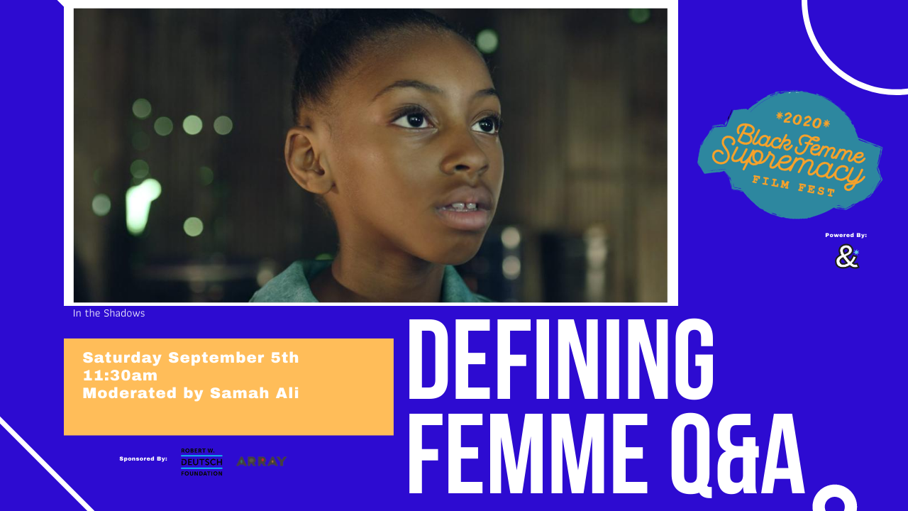 Defining Femme Q+A Poster