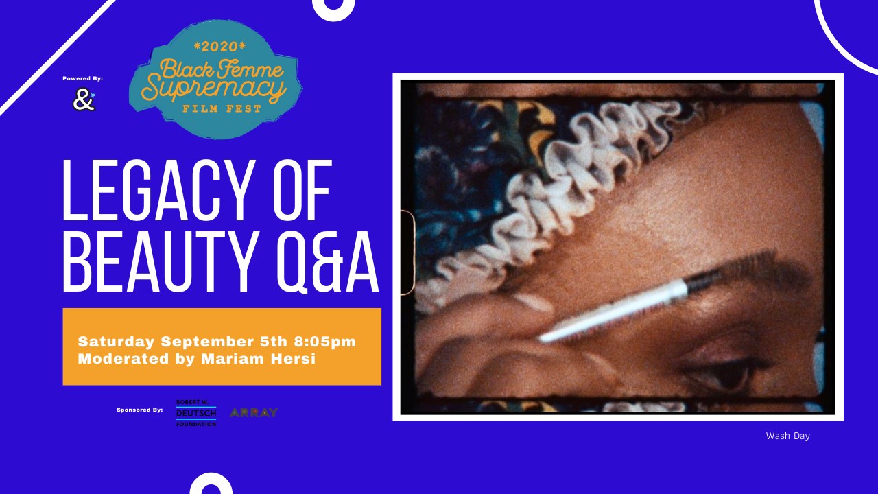 Legacy of Beauty Q+A Poster