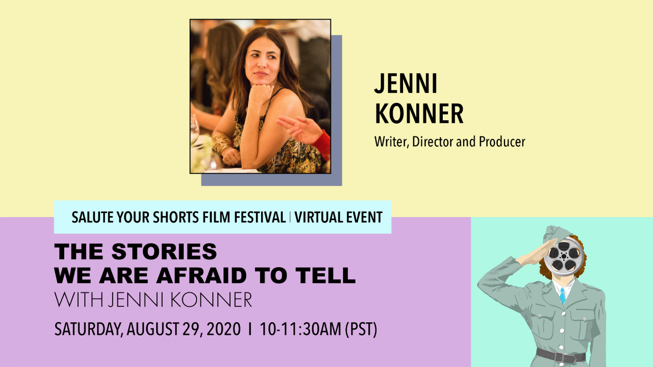 The Stories We Are Afraid to Tell with Jenni Konner Poster
