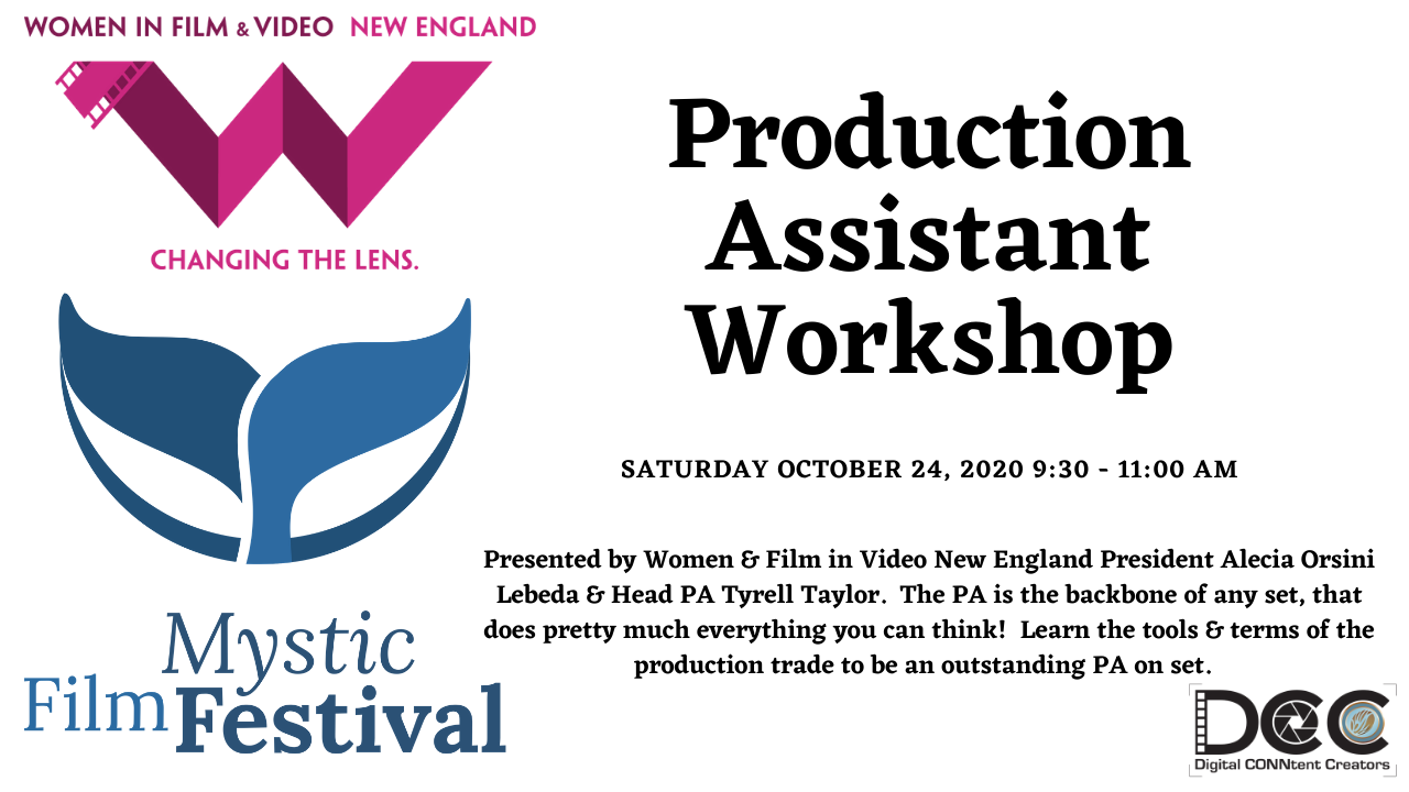 Production Assistant Workshop Poster