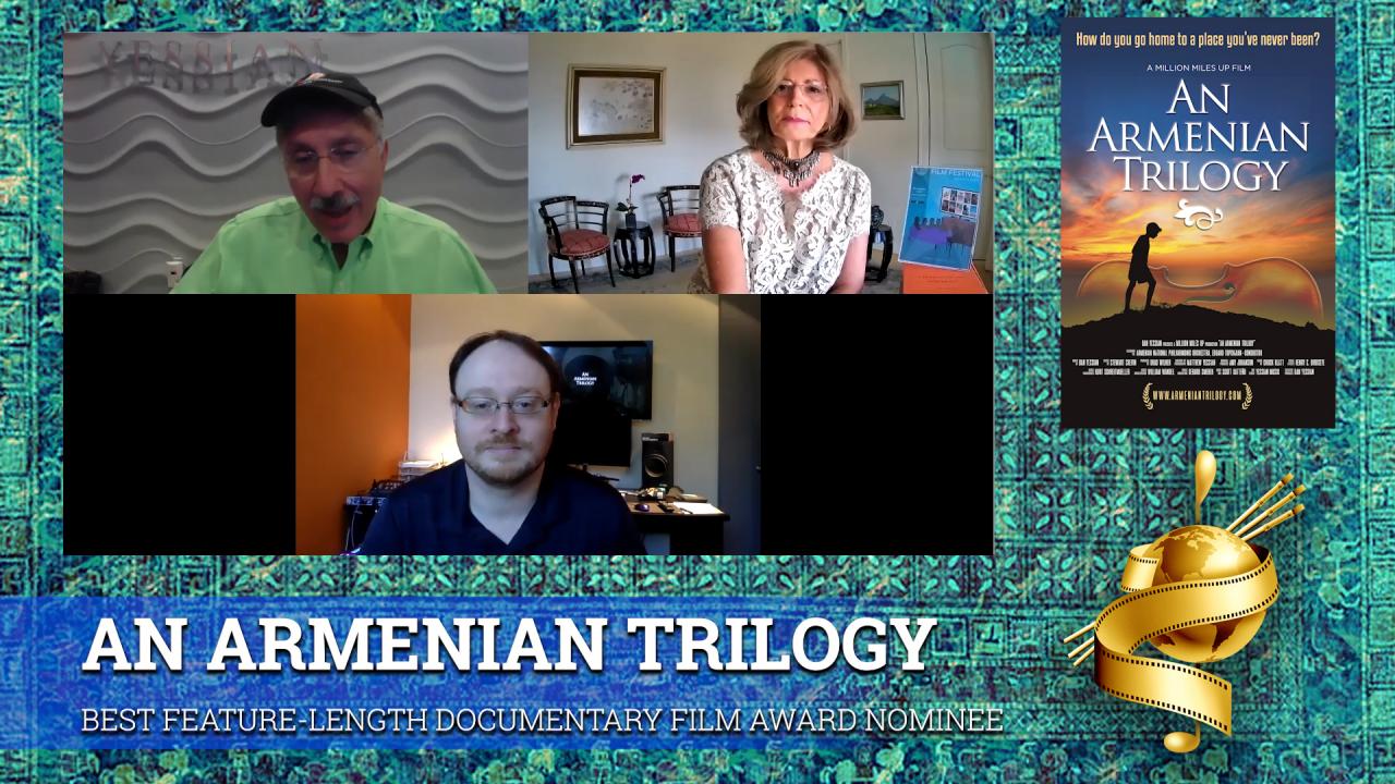 Festival Q&A - Documentary film AN ARMENIAN TRILOGY (USA) Poster