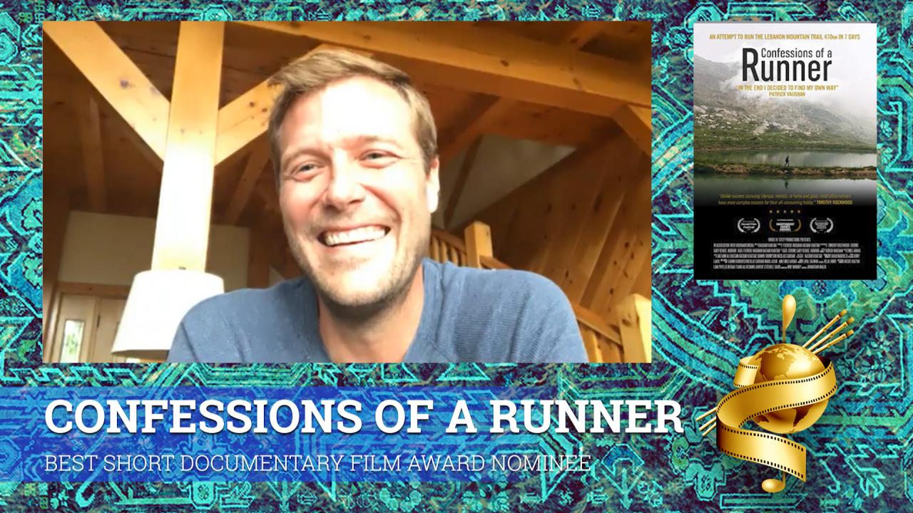 Festival Q&A - Short Documentary CONFESSIONS OF A RUNNER (Lebanon) Poster
