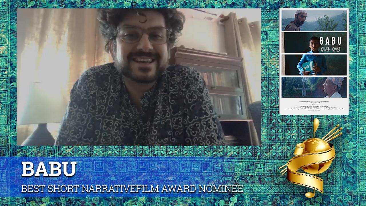 Festival Q&A - Short film BABU (Nepal) Poster