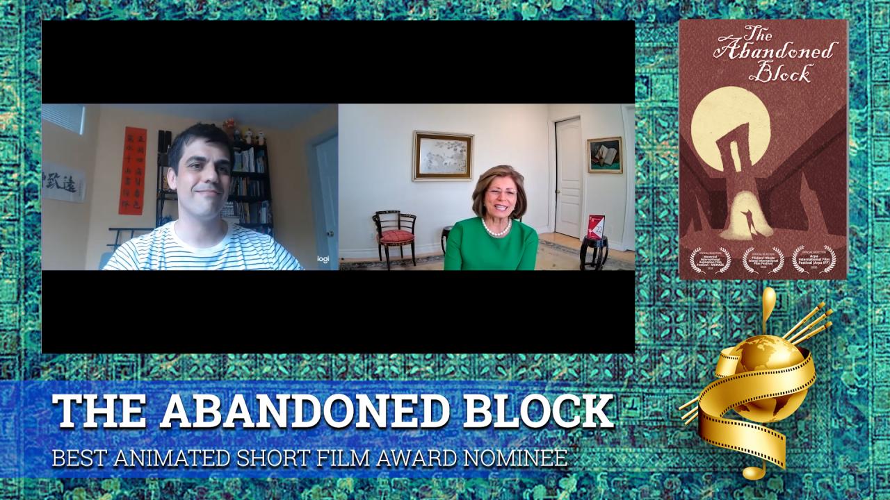 Festival Q&A - Animation THE ABANDONED BLOCK (Canada) Poster