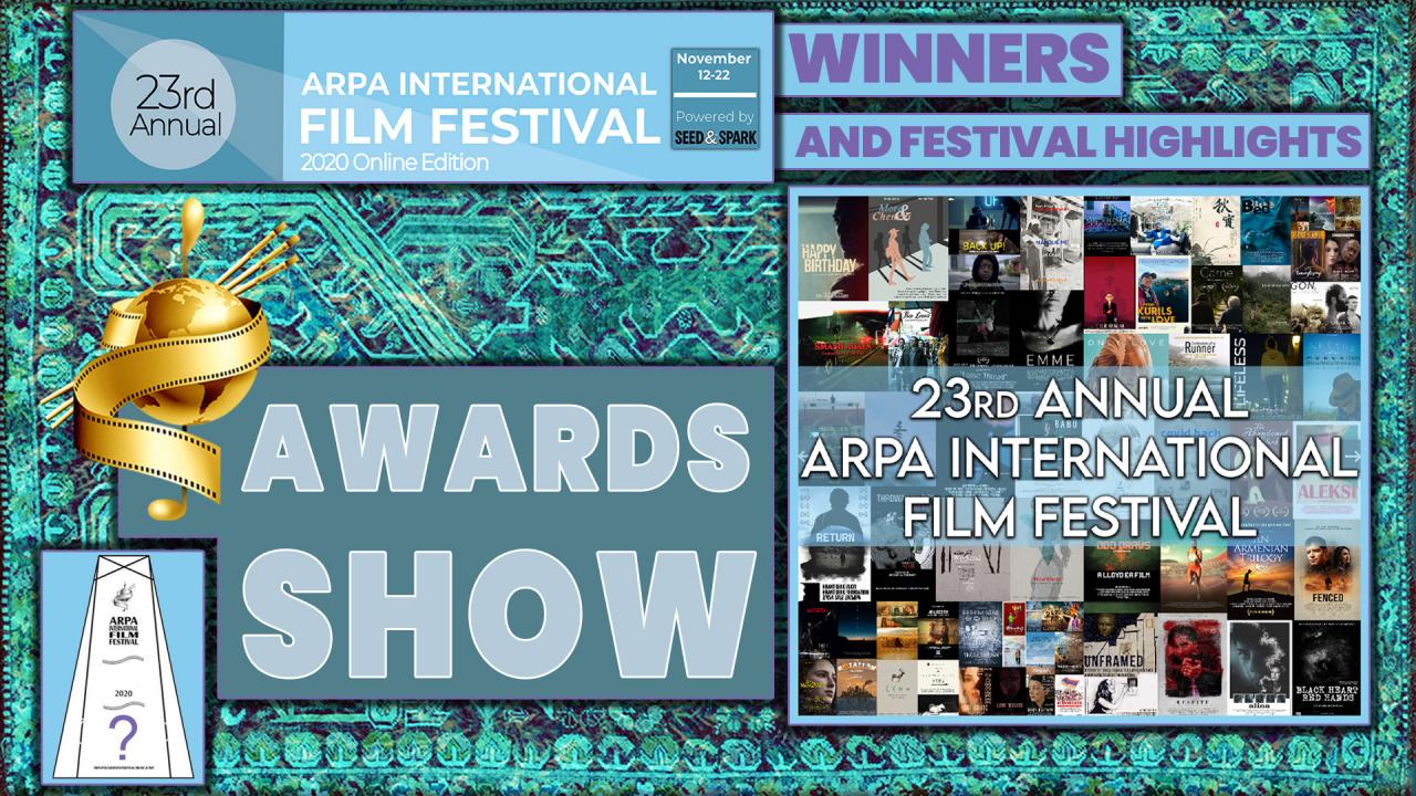 FESTIVAL WINNERS & HIGHLIGHTS 2020 AWARDS CEREMONY Poster
