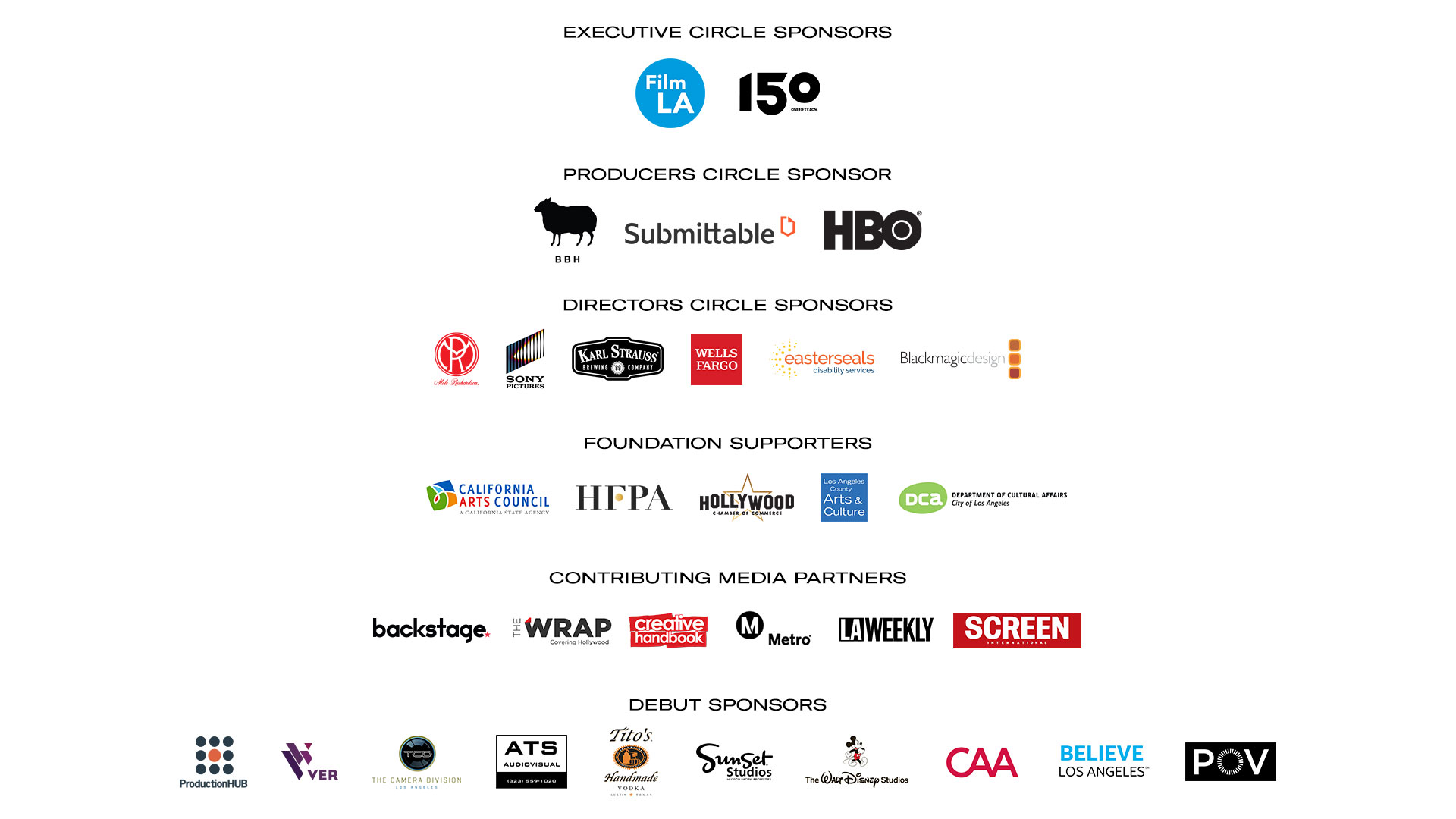 Signature partner logos