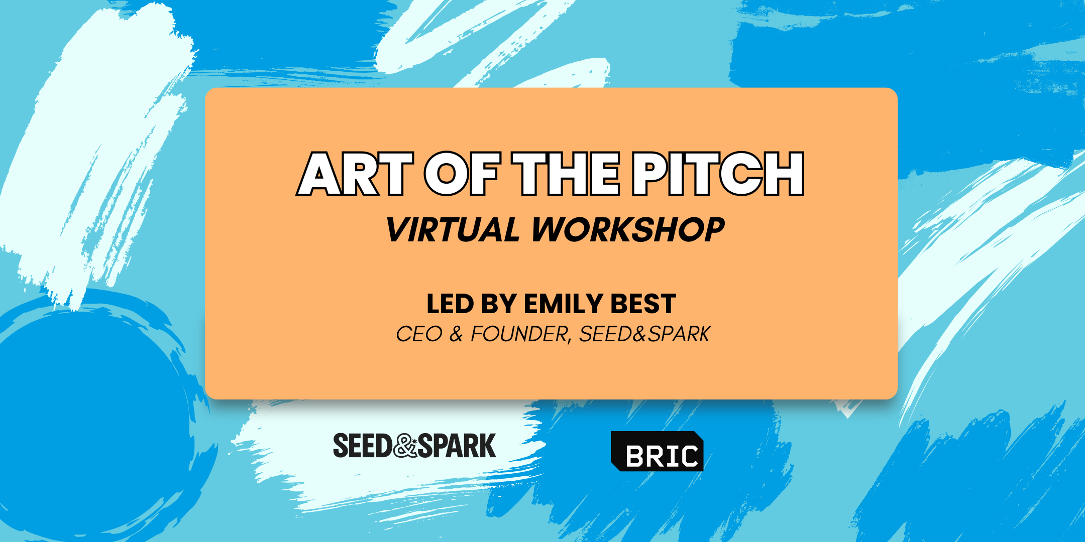 Art of the Pitch Virtual Workshop image
