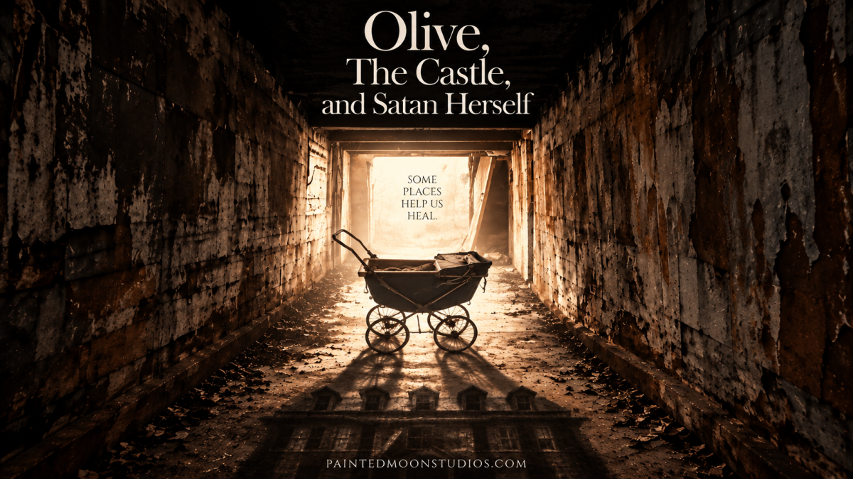 Campaign artwork for Olive, The Castle, And Satan Herself